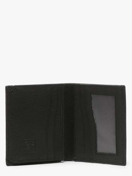 Portefeuille Leder Crinkles Zwart caviar 14178 ander zicht 1