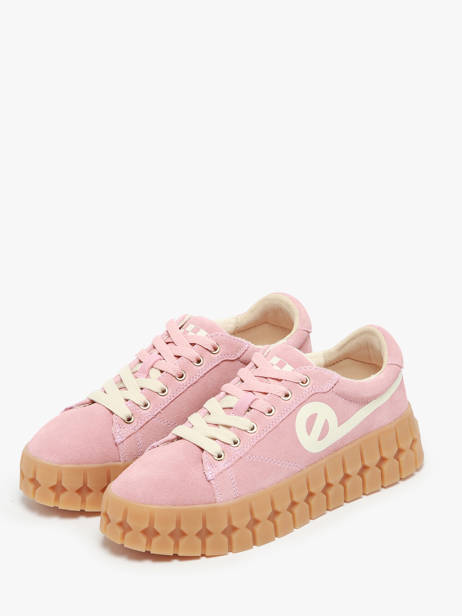 Sneakers Play Uit Leder No name Roze women PLVS042Q ander zicht 2
