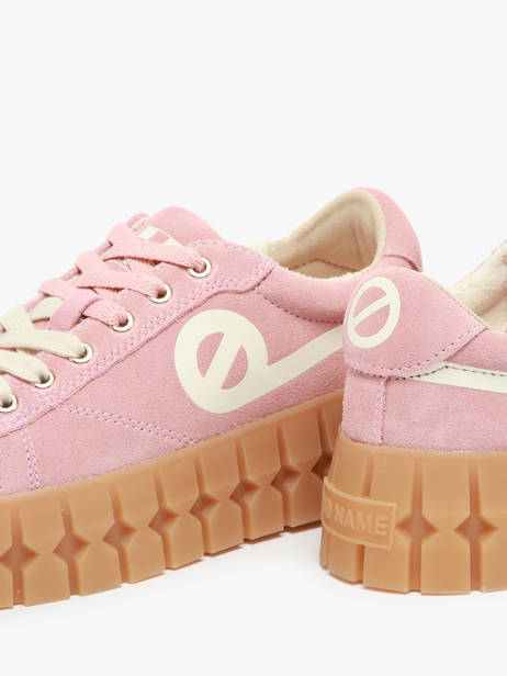 Sneakers Play Uit Leder No name Roze women PLVS042Q ander zicht 3