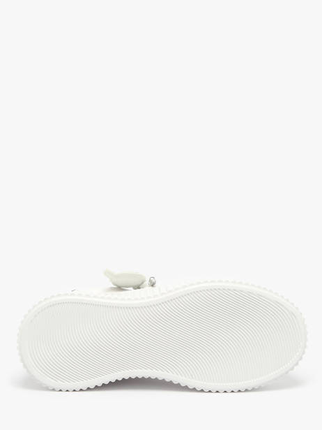 Sneakers Kreeper Low Nft Twin Uit Leder Karl lagerfeld Wit women KL42376T ander zicht 5