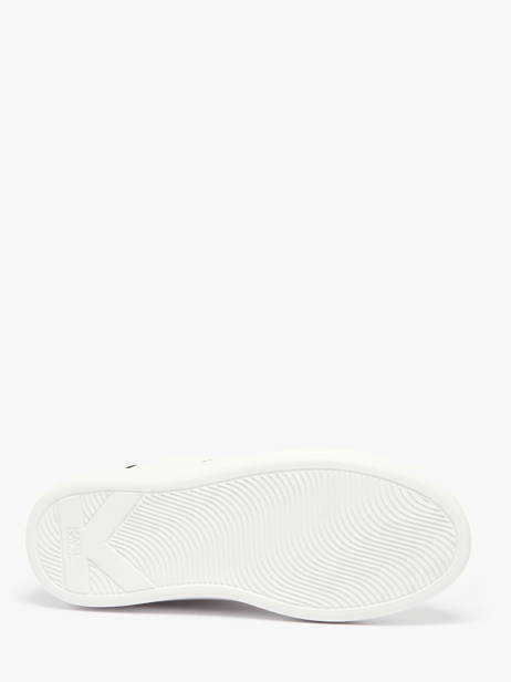 Sneakers Kapri Maison Karl Uit Leder Karl lagerfeld Wit women KL62538K ander zicht 5