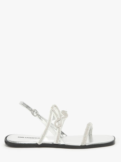 Sandalen Olympia Karl Signiature Karl lagerfeld Zilver women KL87425