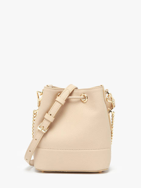 Mini Bucket Bag Ninon Leder Lancel Beige ninon A11466 ander zicht 5