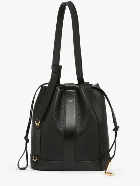 Schoudertas Elles Leder Lancel Zwart elles A13358