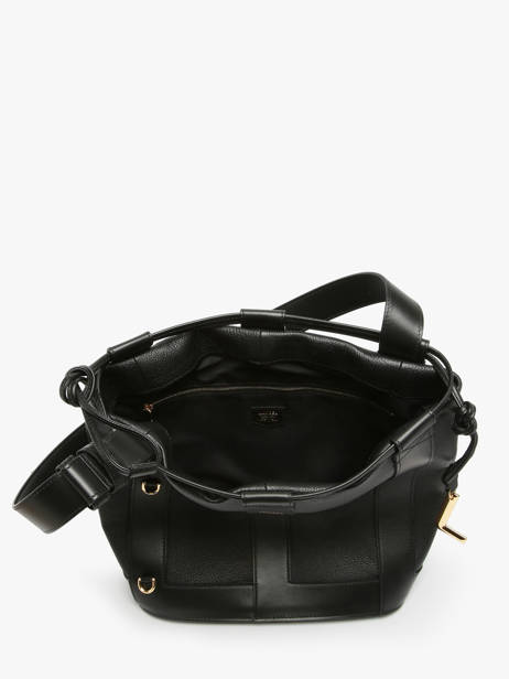 Schoudertas Elles Leder Lancel Zwart elles A13358 ander zicht 3