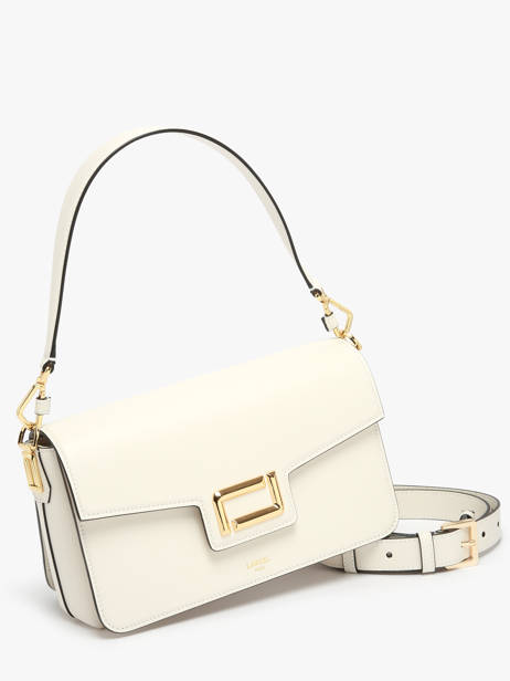 Schoudertas Angele Leder Lancel Beige angele A13149 ander zicht 2