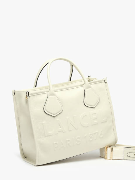 Handtas M Jour Leder Lancel Beige jour A12996 ander zicht 2