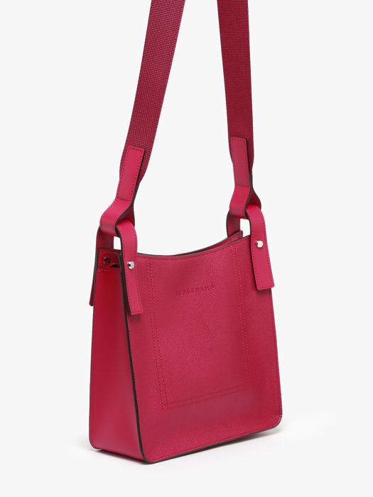 Longchamp Le foulonné du jardinier Schoudertas Violet