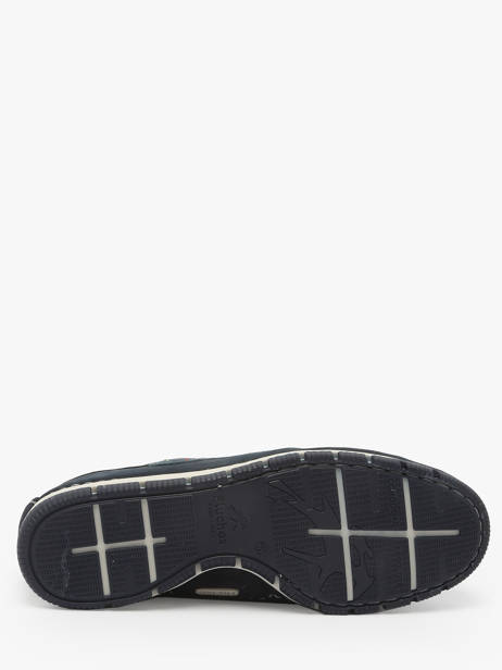 Stadsschoenen Cross Uit Leder Fluchos Blauw men F1449 ander zicht 5