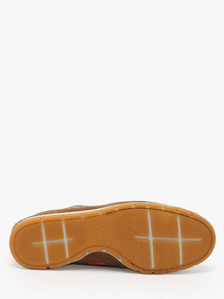 Stadsschoenen Cross Uit Leder Fluchos Bruin men F1449 ander zicht 5