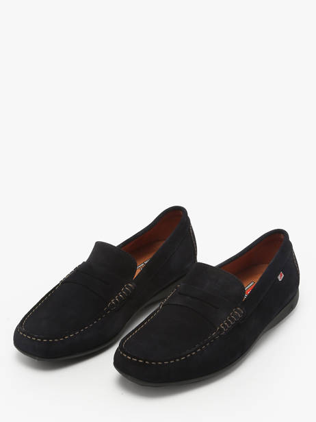 Stadsschoenen Afelpado Uit Leder Fluchos Blauw men F2207 ander zicht 2