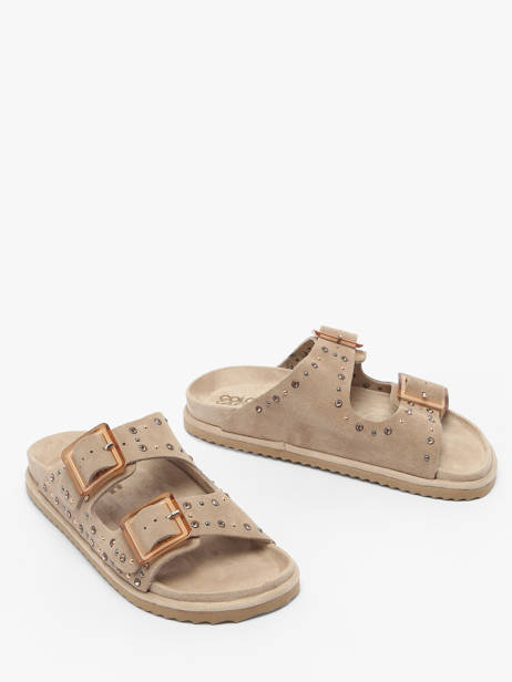 Slippers Fusbett Colors of california Beige women HCBIOW05 ander zicht 1