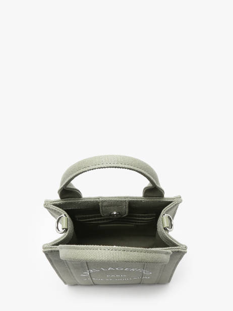 Cross Body Tas Rsg Katoen Karl lagerfeld Groen rsg A1W50039 ander zicht 3