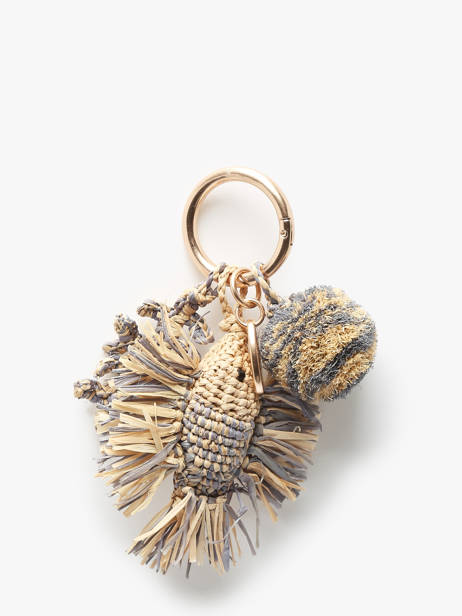Sleuterhanger Poisson Raffia Vanessa bruno Veelkleurig charms 96V42984