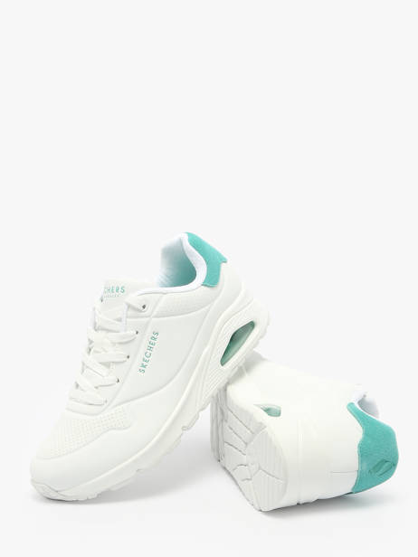 Sneakers Uno Pop Back Skechers Wit women 177092 ander zicht 3