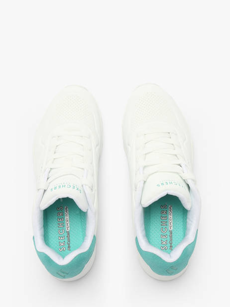 Sneakers Uno Pop Back Skechers Wit women 177092 ander zicht 4