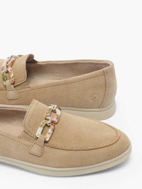 Mocassins Uit Leder Remonte Beige women 62 ander zicht 3
