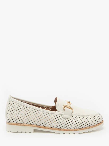 Mocassins Uit Leder Tamaris Wit women 44