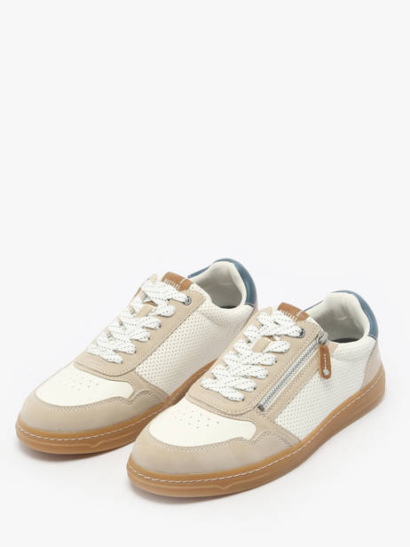 Sneakers Mustang Beige men 4204301 ander zicht 2