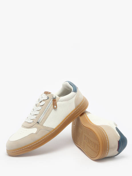 Sneakers Mustang Beige men 4204301 ander zicht 3