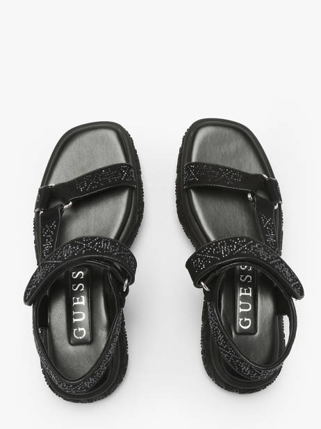 Sandalen Lode Guess Zwart women LODFAP03 ander zicht 3