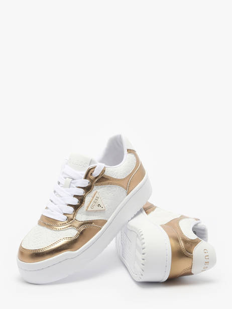 Sneakers Miram Uit Leder Guess Wit women MI6FAL12 ander zicht 2