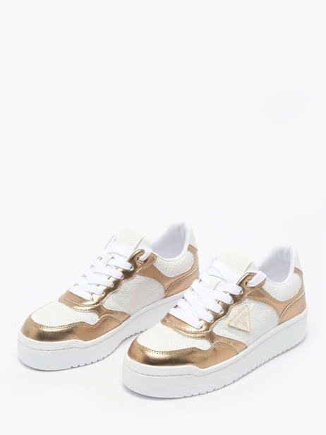Sneakers Miram Uit Leder Guess Wit women MI6FAL12 ander zicht 3