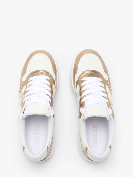 Sneakers Miram Uit Leder Guess Wit women MI6FAL12 ander zicht 4