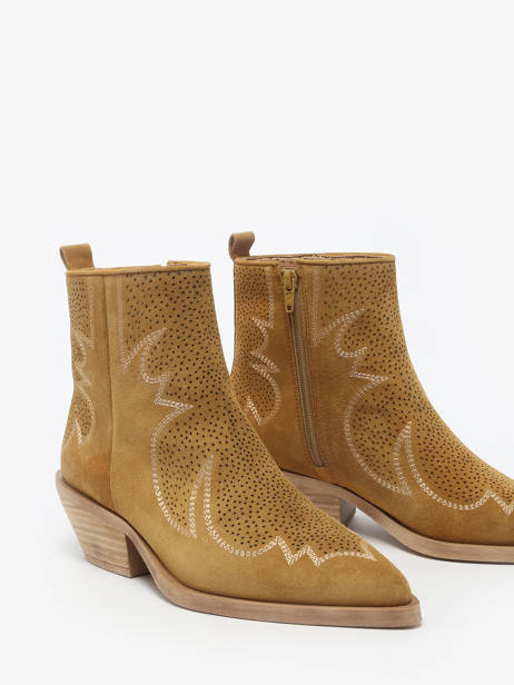 Santiago Laarzen Holly Uit Leder Alpe Bruin women 53561155 ander zicht 2