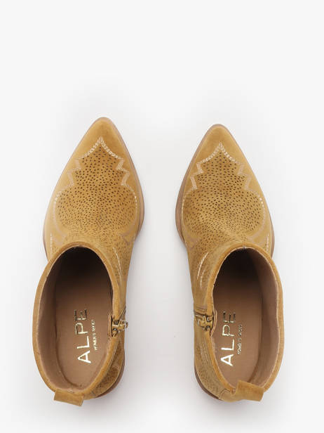 Santiago Laarzen Holly Uit Leder Alpe Bruin women 53561155 ander zicht 4