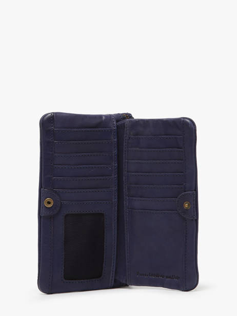 Portefeuille Heritage Leder Biba Violet heritage KA4 ander zicht 1