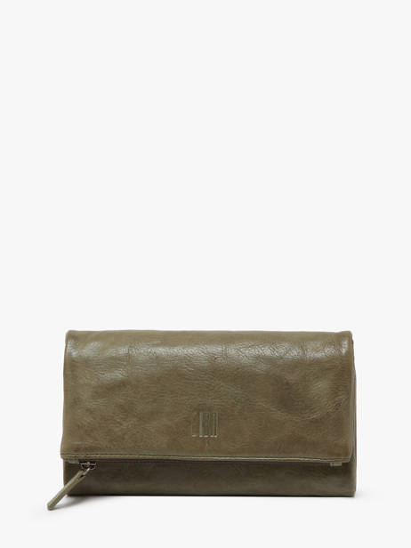 Portefeuille Leder Biba Groen wallet TOT2L