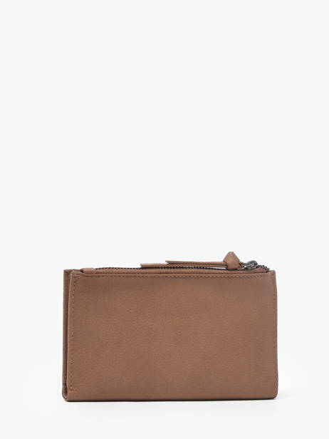 Portefeuille Leder Biba Bruin wallet 12138 ander zicht 2