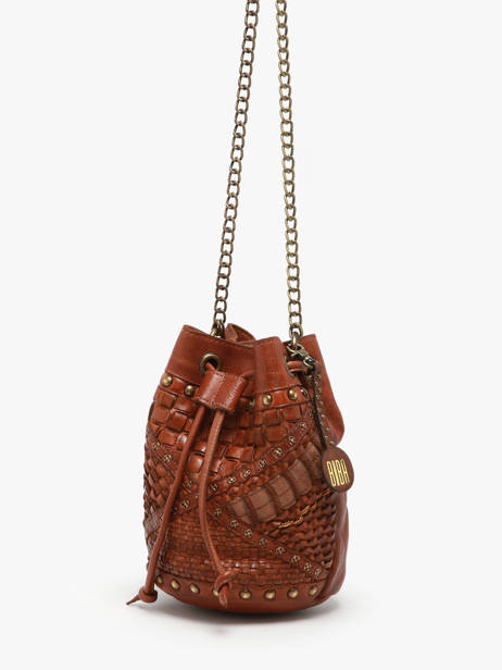Cross Body Tas Heritage Leder Biba Bruin heritage CAE2L ander zicht 2