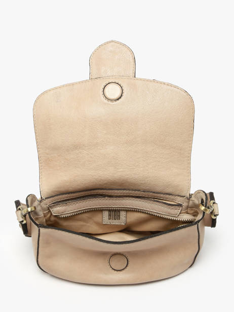 Cross Body Tas Heritage Leder Biba Beige heritage COD1L ander zicht 3