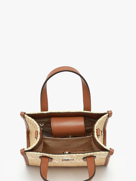Cross Body Tas Silvana Raphia Guess Bruin silvana SW866577 ander zicht 3