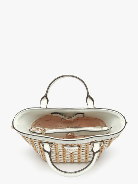 Cross Body Tas Atalia Raphia Guess Wit atalia WG964775 ander zicht 3