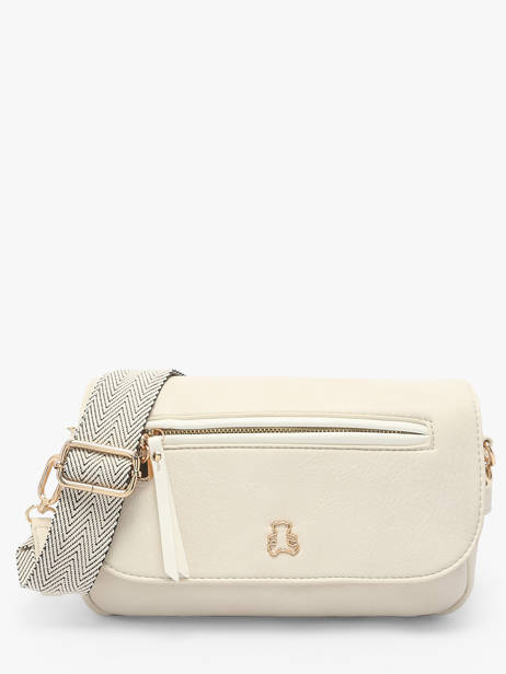 Cross Body Tas Zip Lulu castagnette Beige zip YRONDE