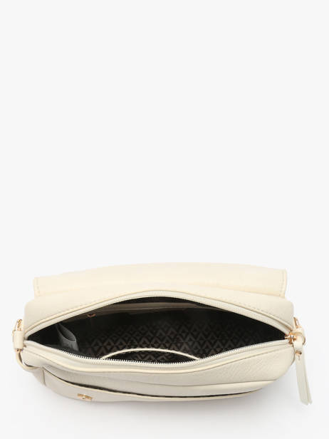 Cross Body Tas Zip Lulu castagnette Beige zip YRONDE ander zicht 3
