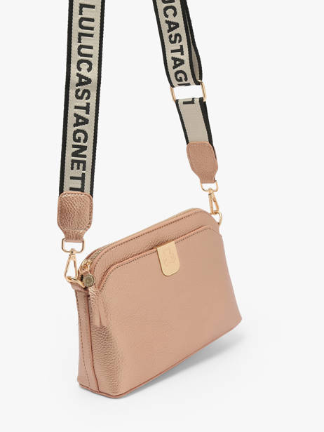 Cross Body Tas City Lulu castagnette Roze city VANINA ander zicht 2