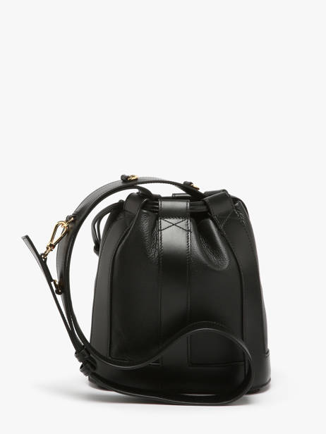 Cross Body Tas Elles Leder Lancel Zwart elles A13357 ander zicht 4