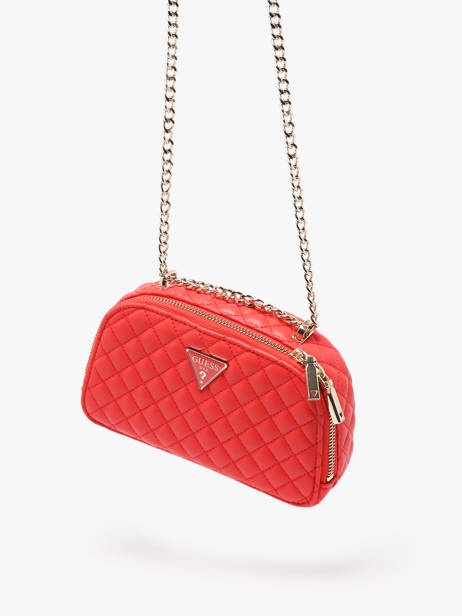 Cross Body Tas Eco Rianee Guess Rood eco rianee QG954174 ander zicht 2