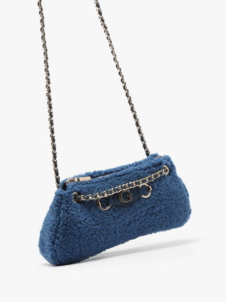 Schoudertas Guess Blauw murielle WG953217 ander zicht 2