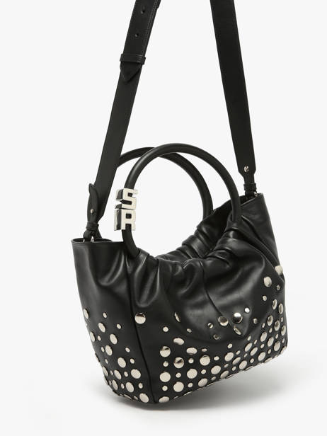 Handtas Domino Leder Sonia rykiel Zwart domino SA55LE14 ander zicht 2