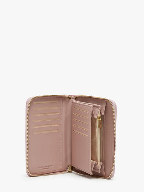 Portefeuille Ted lapidus Roze jara TLMQ1503 ander zicht 1