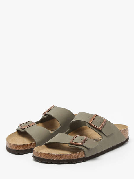 Slippers Arizona Birkenstock Grijs men 151213 ander zicht 1