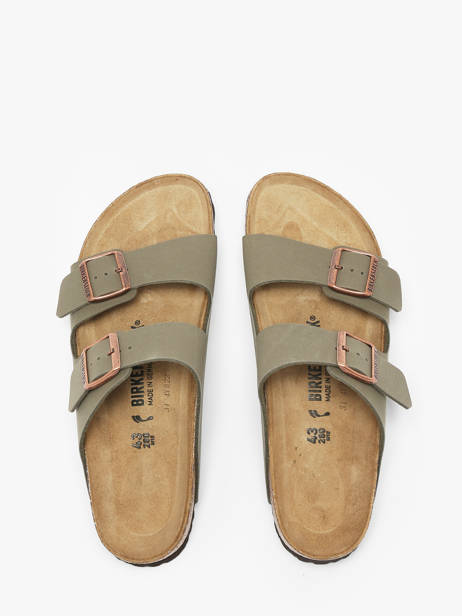 Slippers Arizona Birkenstock Grijs men 151213 ander zicht 3