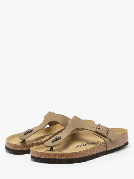 Teenslippers Gizeh Birkenstock Groen men 943811 ander zicht 1