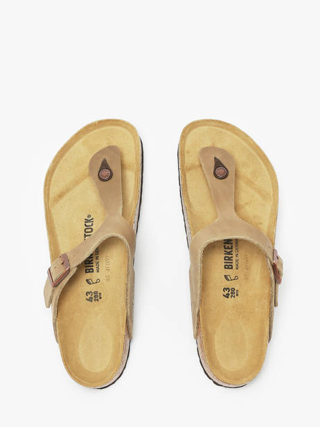 Teenslippers Gizeh Birkenstock Groen men 943811 ander zicht 3