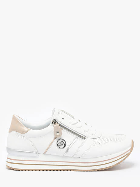 Sneakers Uit Leder Remonte Wit women 81